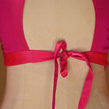 Crimson Pink Silk Blouse