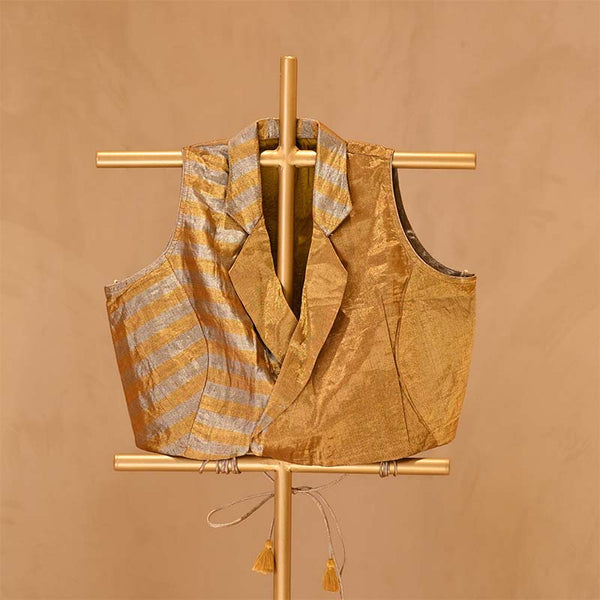 blouse, tissue silk  blouse, gold tissueblouse design, bridal blouse, designer blouse, silk blouse, wedding blouse, latest blouse, handloom blouse,
