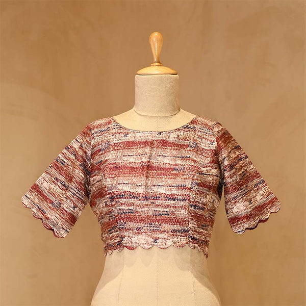 blouse, Brown blouse, blouse design, bridal blouse, designer blouse, silk blouse, wedding blouse, latest blouse, brocade blouse, handloom blouse,