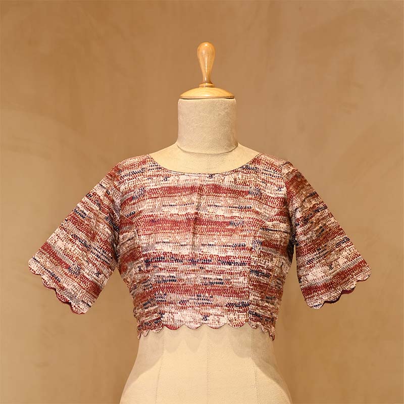 blouse, Brown blouse, blouse design, bridal blouse, designer blouse, silk blouse, wedding blouse, latest blouse, brocade blouse, handloom blouse,