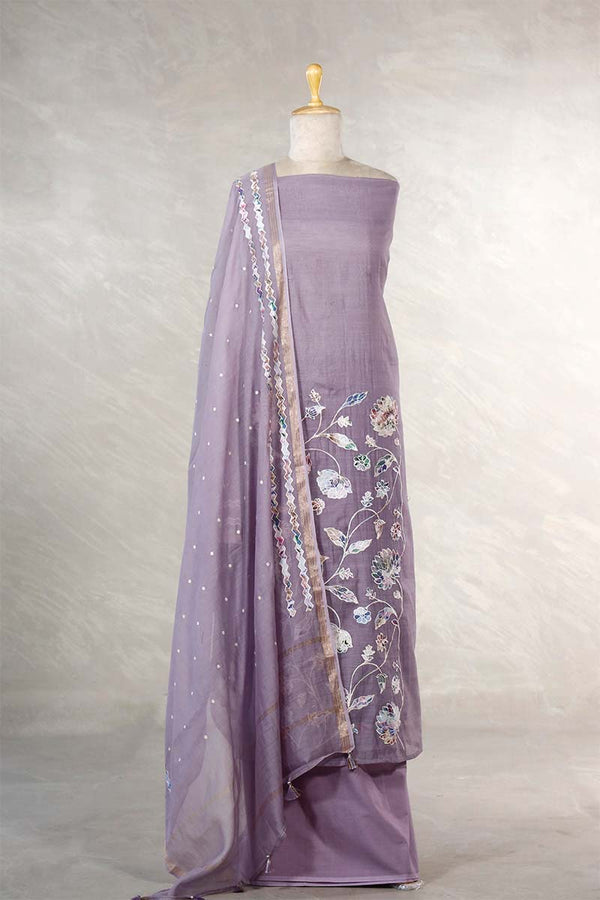 lilac suit set, purple suit set, salwar suits for wedding​, dress material, wedding suit, women suit set, women suit piece