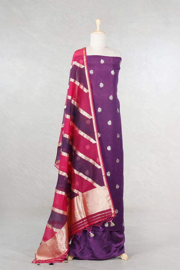 purple suit set suit set, Purple suit set, salwar suits for wedding​, dress material, wedding suit, women suit set, women suit piece