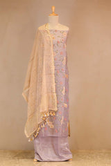 lilac suit set, lilac suit set, salwar suits for wedding​, dress material, wedding suit, women suit set, women suit piece