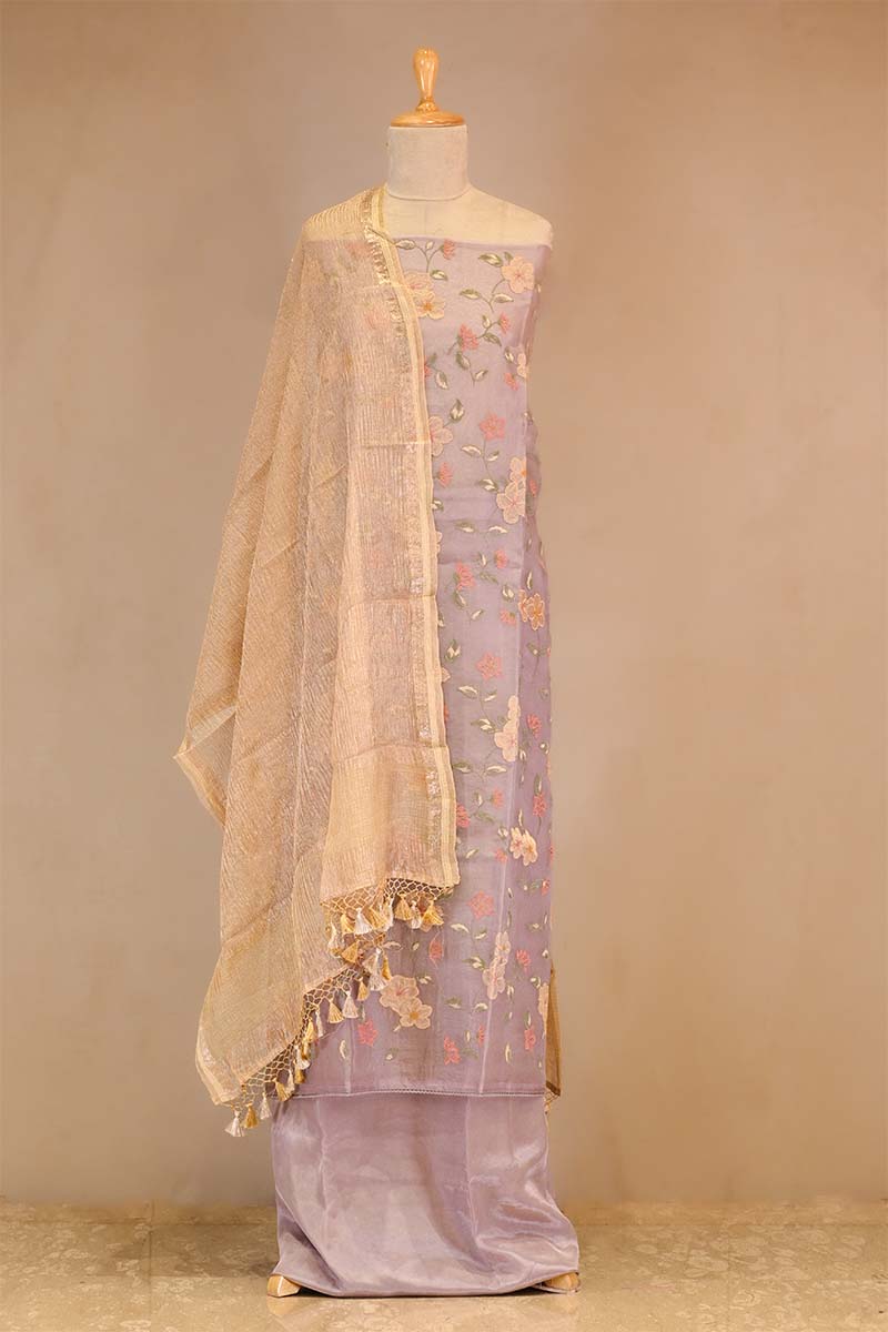 lilac suit set, lilac suit set, salwar suits for wedding​, dress material, wedding suit, women suit set, women suit piece