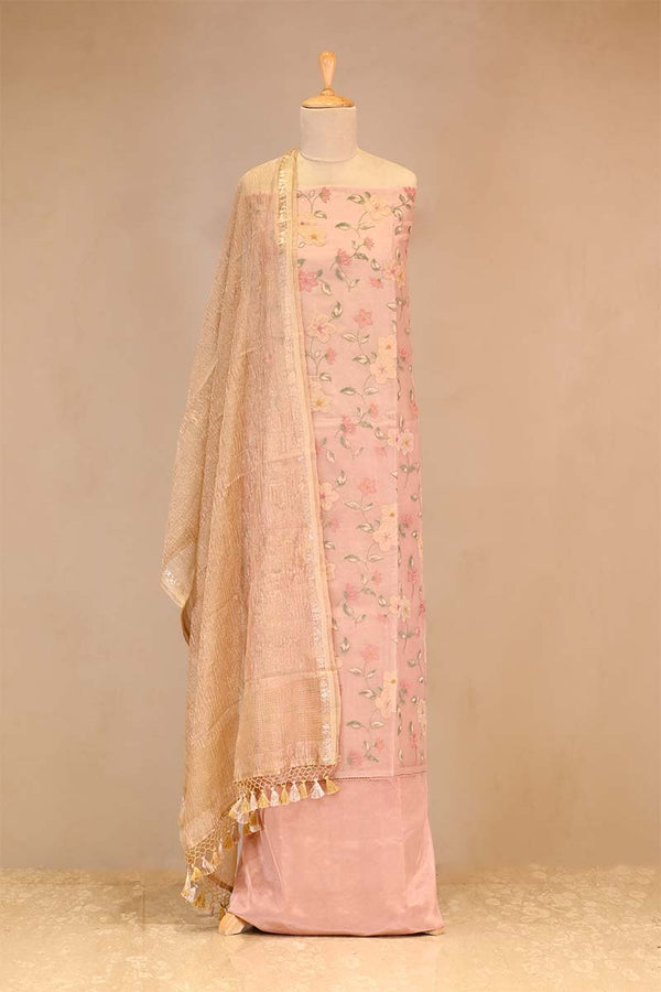 Pink suit set, pink suit set, salwar suits for wedding​, dress material, wedding suit, women suit set, women suit piece