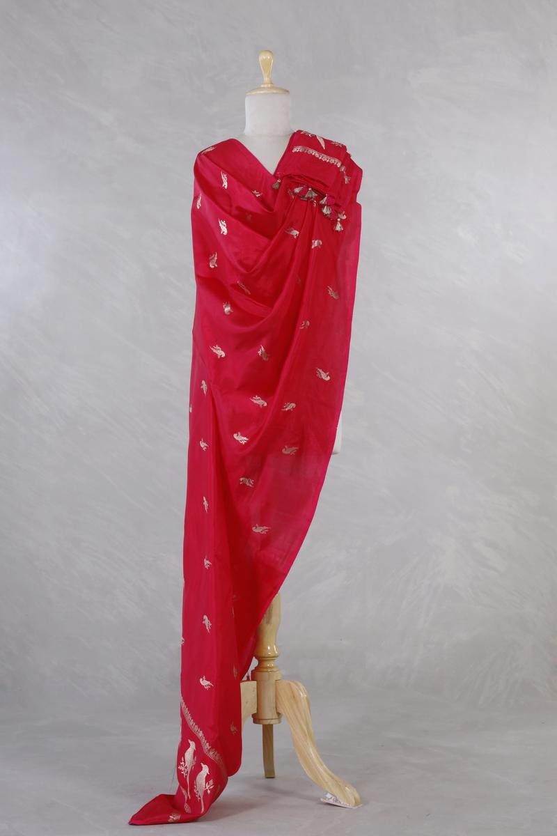 Banarasi Dupatta, Red Dupatta​, Bridal Dupatta, Dupatta for women​, Dupatta Design
