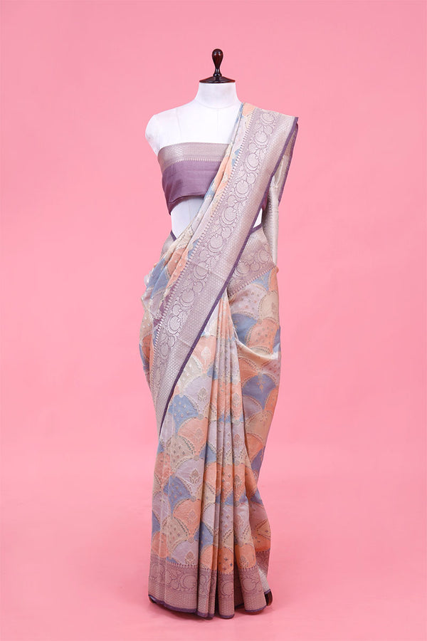 chiniya silk saree, Multicolor rangkat saree, silk saree, party wear saree, designer saree, banarasi saree, festive wear saree, wedding saree
