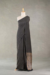 Black saree, Crepe Saree, Banarasi saree, wedding saree, party wear saree​