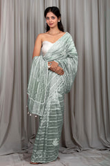 Embellished Tissue Silk Saree