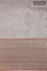 Grey Glam Banarasi Kota Tissue Saree