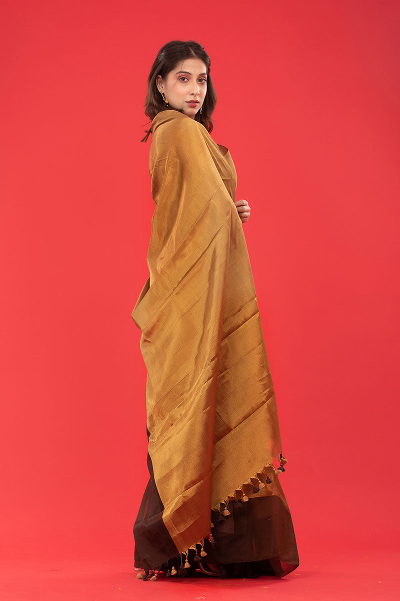 Woven Tissue Silk Saree - Chinaya Banaras