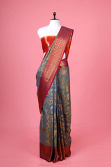 Woven Cotton Banarasi Saree