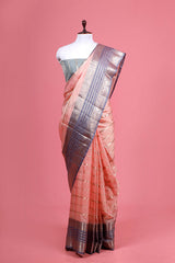 Woven Kota Doria Saree By Chinaya Banaras