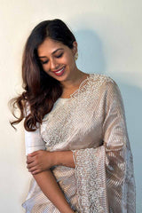 Designer Silk Blouse By Chiinaya Banaras