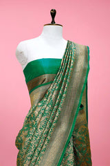 Jaal Woven Casual Silk Saree - Chinaya Banaras