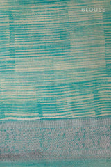 Emerald Symphony Green Rangkat Woven Chanderi Silk Saree