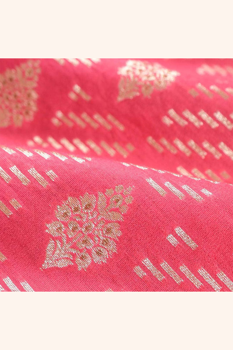 Fabric, Pink fabric, banarasi fabric, silk fabric, brocade fabric, handloom fabric, indian fabric