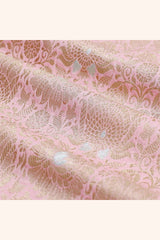 Fabric, Pink fabric, banarasi fabric, silk fabric, brocade fabric, handloom fabric, indian fabric
