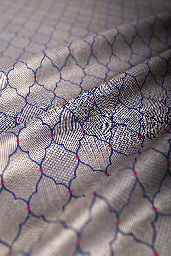 navy blue fabric, banarasi fabric​, banarasi brocade fabric​, banarasi silk fabric​, banarasi fabric online​