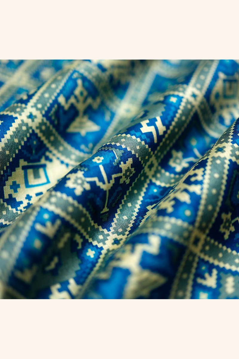 Fabric, Sky Blue fabric, banarasi fabric, silk fabric, brocade fabric, handloom fabric, indian fabric