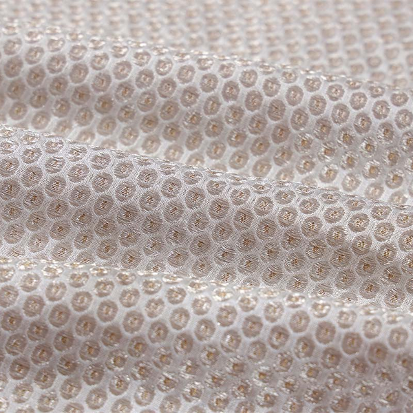 White Handwoven Banarasi Silk Fabrics By Chinaya Banaras