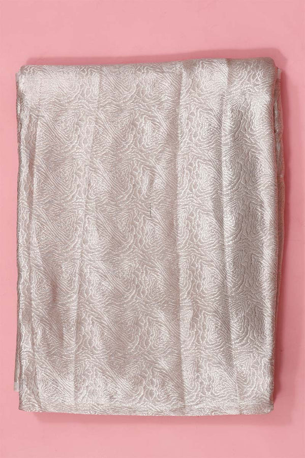 Watergold Ethnic Handloom Banarasi Tissue Silk Fabric