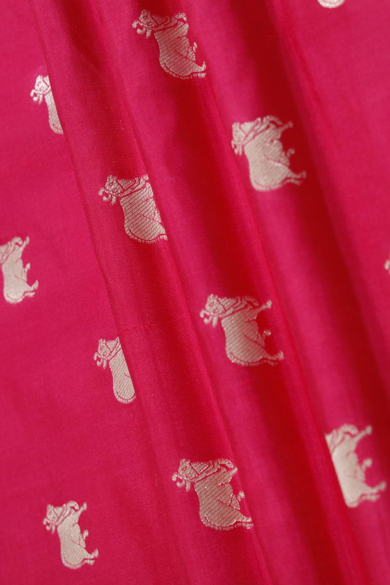 Red fabric, banarasi fabric​, banarasi brocade fabric​, banarasi silk fabric​, banarasi fabric online​