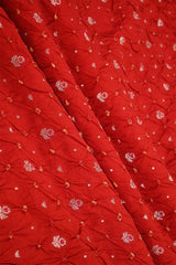 Red fabric, banarasi fabric​, banarasi brocade fabric​, banarasi silk fabric​, banarasi fabric online​