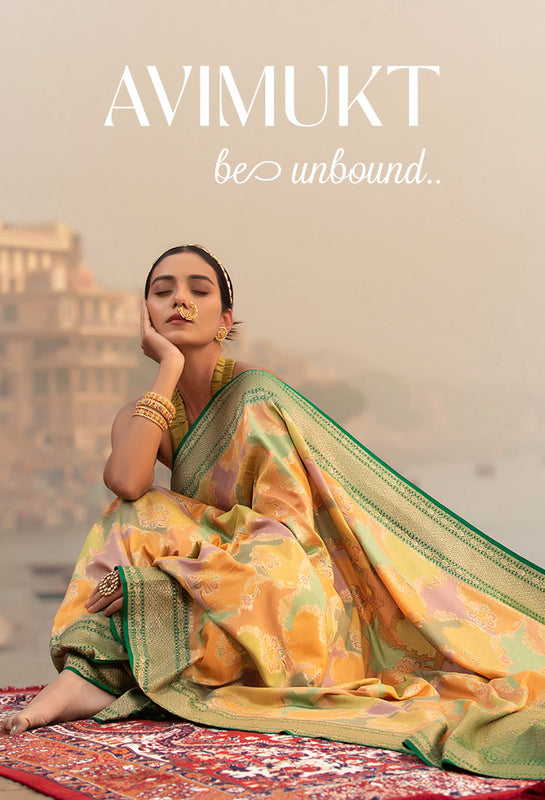 New Silk Saree Collection- Avimukt unveiled by Chinaya Banaras
