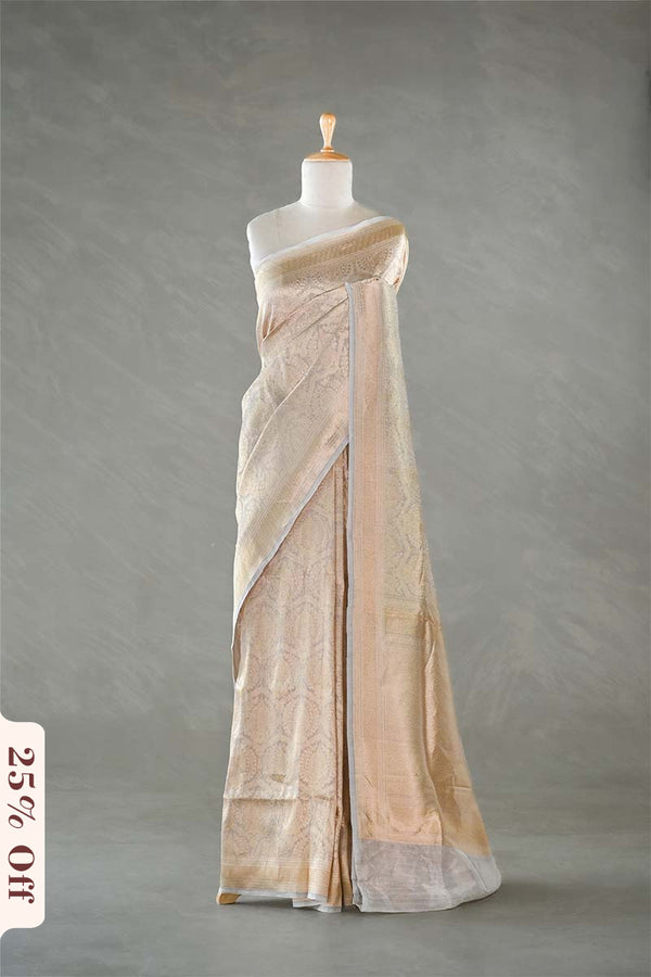 Banarasi Tissue Silk Saree, gold saree, Tissue silk saree, Bollywood sari, wedding saree, party wear saree, Wedding Saree