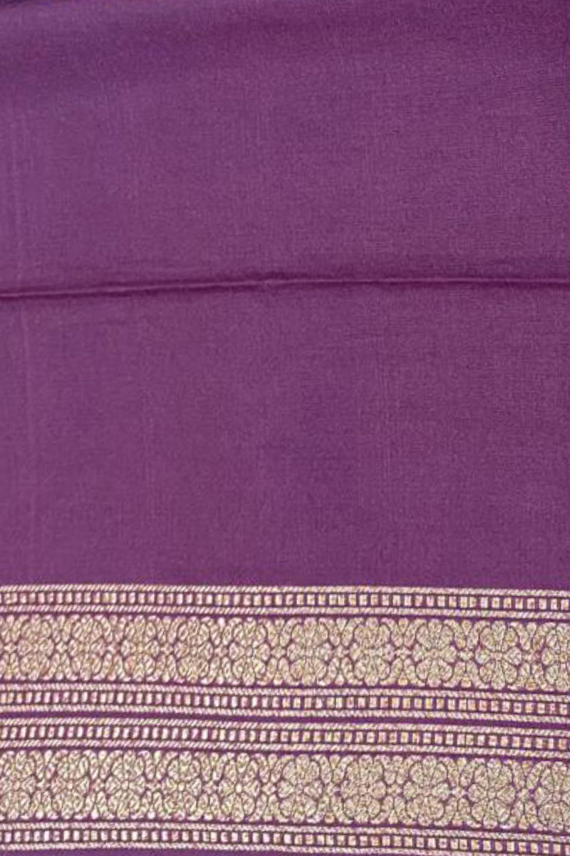 Maroon Ethnic Woven Silk Saree