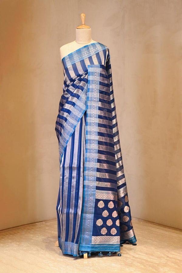 Organza Dupatta, Blue dupatta, Blue dupatta, bridal dupatta, Dupatta for women​