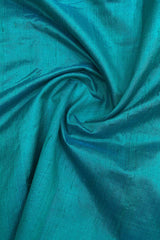 Tale Blue Woven Raw Silk Kurta Pant Set For Women - Chinaya Banaras