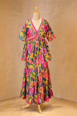 Red co-ord sets, co-ord sets​, women co-ord set, co-ord set for women​, ethnic co-ord sets​