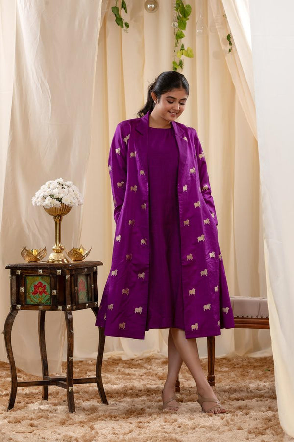 Purple Dress, party wear dresses for womens​, party wear dresses for girl​, wedding dresses for girls​, wedding dresses for women​, dresses for weddings​, indo western wedding dress​