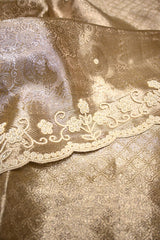 Gungun Uprari in our Banarasi Tissue Silk Saree