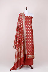 Mulberry Silk Suit draped on dummy