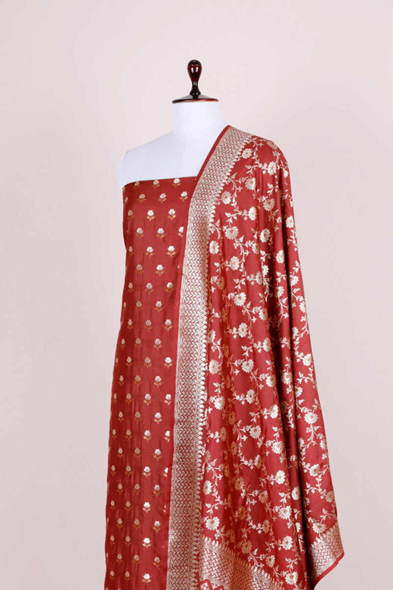 Silk Suit Set at Chinaya Banaras