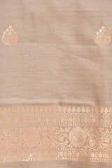 Olive Grove Handwoven Chiniya Silk Co-Ord Dress Material