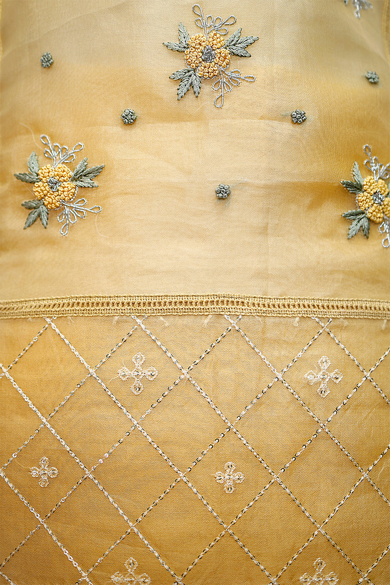 Yellow Georgette Chikankari Salwar Suit|Shop Chikankari Salwar Suit|Jhakhas  – jhakhas.com