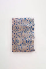 Royal Blue Handwoven Banarasi Silk Fabric