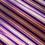 Purple Striped Handwoven Banarasi Silk Fabric At Chinaya Banaras