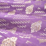 Deep Purple Handwoven Mulberry Silk Fabric
