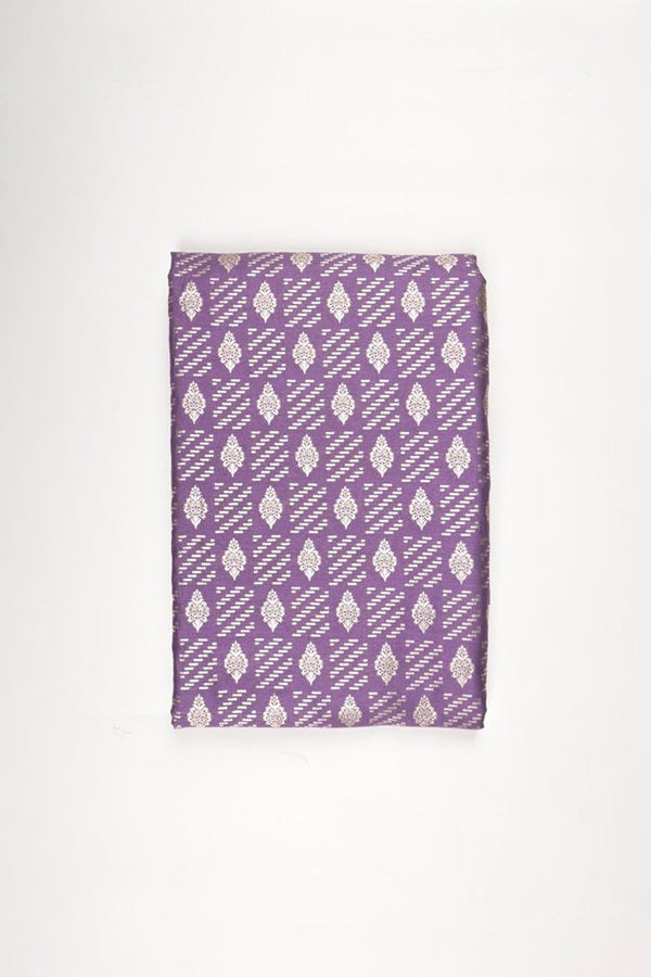 Deep Purple Handwoven Mulberry Silk Fabric