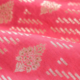 Fuscia Pink Handwoven Mulberry Silk Fabric